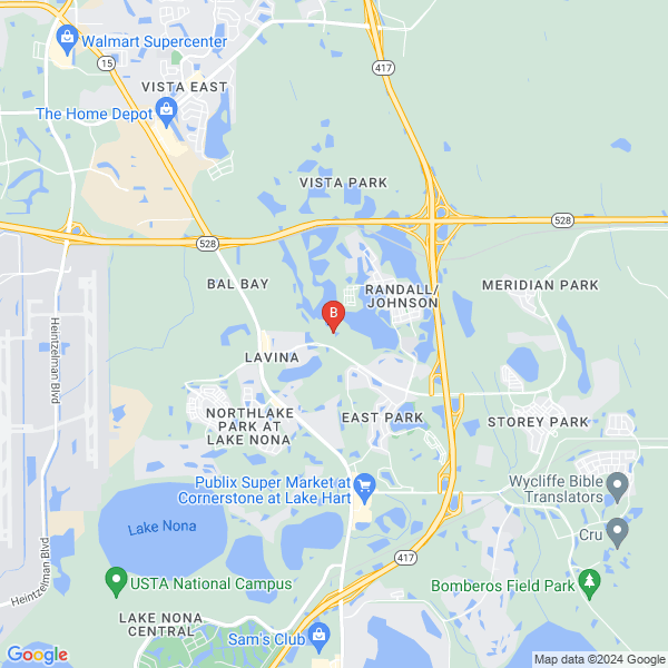 Brand Reviews Site location map: 10137 Granite Bay Drive, Orlando, Florida